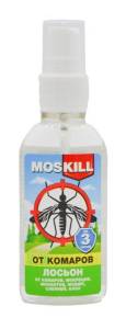 Москилл лосьон-спрей от комаров 60 мл 